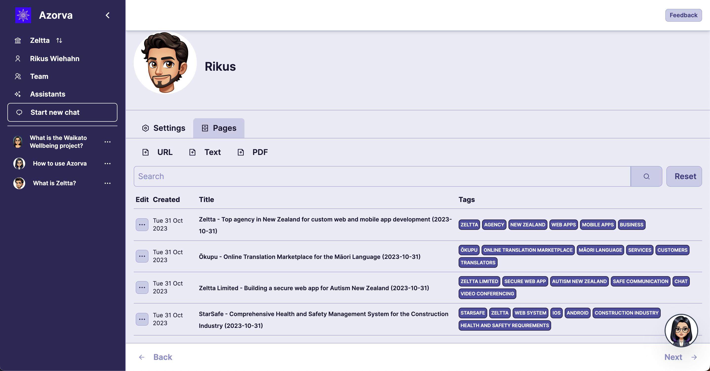 Upload your own data sources